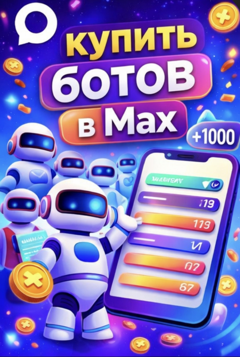 купить ботов в макс
