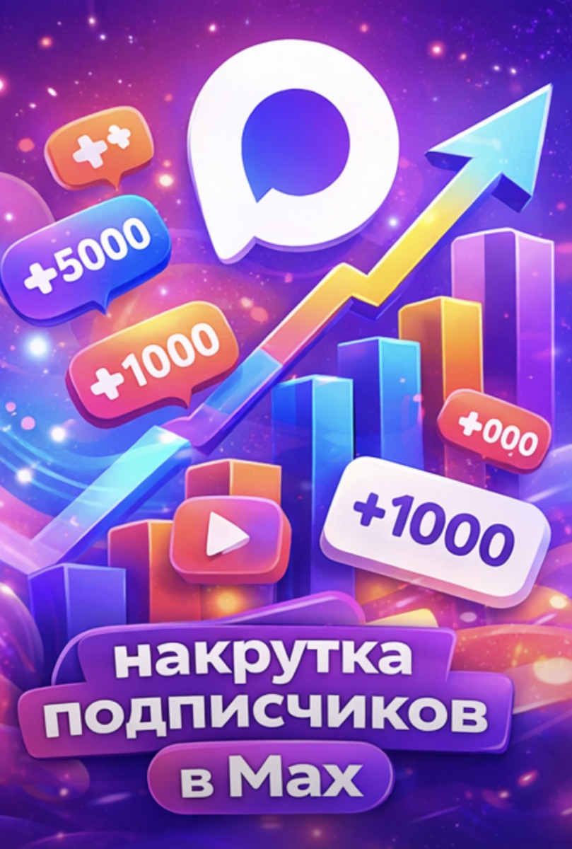 накрутка живых подписчиков в Макс