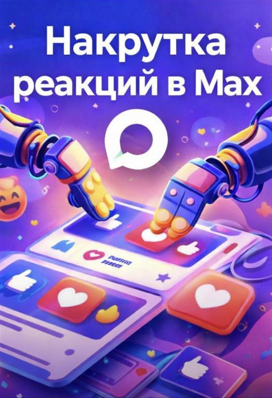 накрутка реакций мax